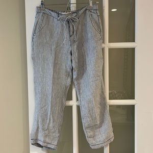 Marrekech linen capris